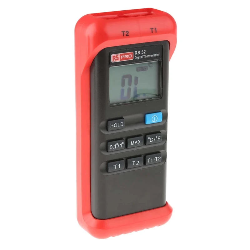 RS PRO K Probe Wired Digital Thermometer 2 Input(s) 1300 °C Max ±0.2 Reading +1°C % Accuracy RS52