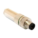 Bulgin Circular Connector 3 Contacts In-Line M8 Plug Male IP67 Buccaneer M5 Series PXMBNI08FIM03ASC