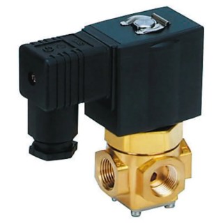 SMC 3 Port Common Position Brass Body Solenoid Valve VX3224-02F-3DR1 110V AC 1/4 in G