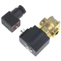 SMC Solenoid Valve, 3 Port, Common, 24V DC, 1/4 in G Brass Body VX3224-02F-5D1