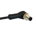Bulgin Sensor Actuator Cable Male 5-Way Right Angle to Unterminated Free End 1 m PXPTPU12RAM05ACL010PUR