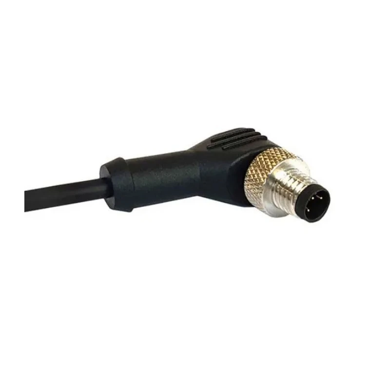 Bulgin Sensor Actuator Cable Male 5-Way Right Angle to Unterminated Free End 1 m PXPTPU12RAM05ACL010PUR