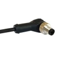 Bulgin Sensor Actuator Cable Male 5-Way Right Angle to Unterminated Free End 1m PXPTPU12RAM05BCL010PUR