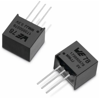 Wurth Elektronik Voltage Regulator SIP 3-Pin 5W 7-42V Through Hole 173010342