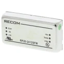 Recom RP20 FW DC/DC Converter 12V DC 1.67A Output Current 20W Power Through Hole Mount 