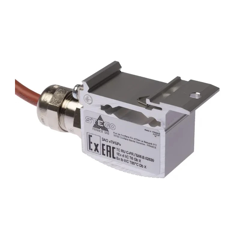 STEGO Enclosure Thermostat 10 A, 1.5 V dc, 250V ac, Mechanical NC Contact, Temperature Range 60°C to 85°C REx 011 01185.0-00