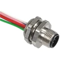 RS PRO Circular Connector, 8 Contacts, Panel Mount, M12 Connector, Plug, Male, IP67 144-7612
