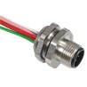 RS PRO Circular Connector, 8 Contacts, Panel Mount, M12 Connector, Plug, Male, IP67 144-7612