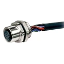 RS PRO Circular Connector Panel Mount 12 Contacts Socket Female M12 30V IP67 1.5A RS PRO 144-7618