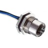 RS PRO Circular Connector, 5 Contacts, Panel Mount, M12 Socket Female, 60V, 4A, IP67 144-7620