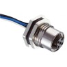RS PRO Circular Connector, 4 Contacts, Panel Mount, M12 Size, Socket Female, IP67, 250V, 4A Current 144-7623