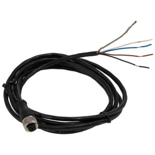 RS PRO Female Straight to Unterminated 4 Way Free End Sensor Actuator Cable 2 m 250 V IP67 144-7653