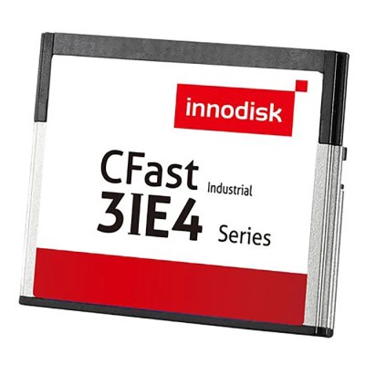 InnoDisk 16 GB Industrial Grade CFast SATA SSD 3IE4 Series 500 Mbps Read Speed DHCFA-16GM41BW1DC