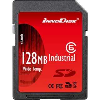 InnoDisk 128 MB Industrial Grade SD Card Class 6 DS2A-128I81W1B
