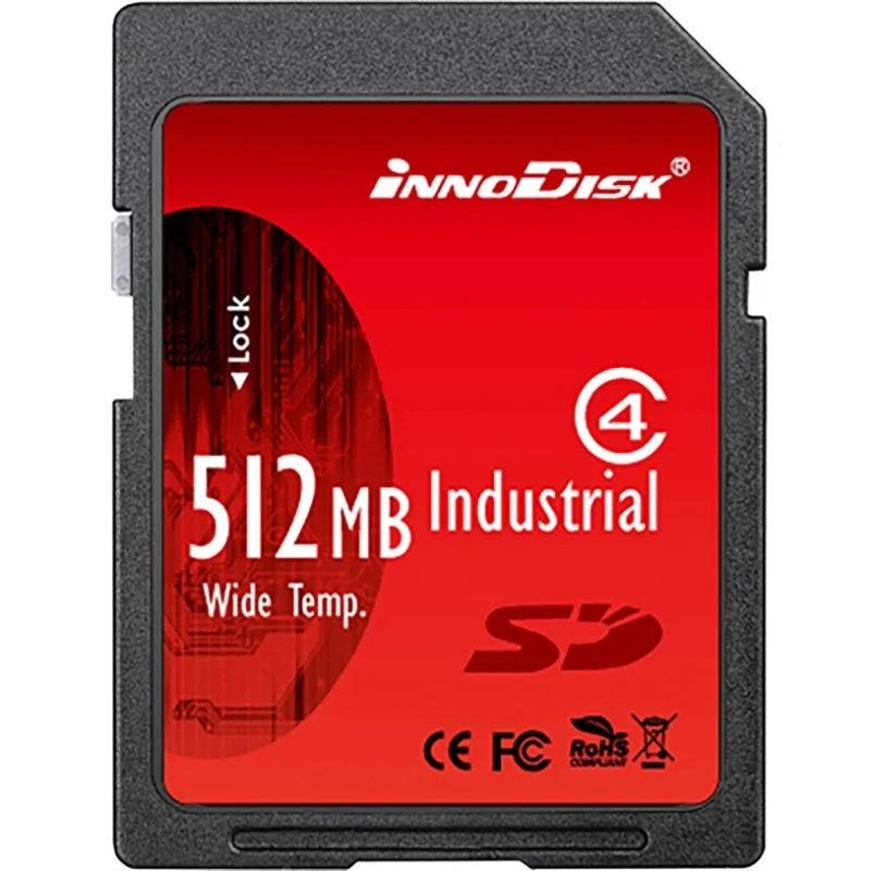 InnoDisk 512 MB Industrial Grade SD Card Class 6 DS2A-512I81W1B