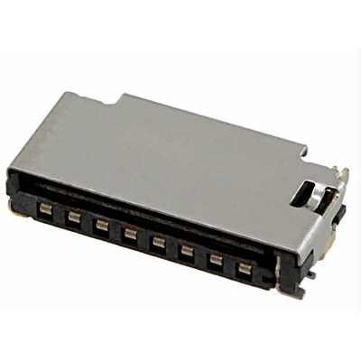 Molex 8 Way Push Pull MicroSD Memory Card Connector, Surface Mount Solder Termination 475710001