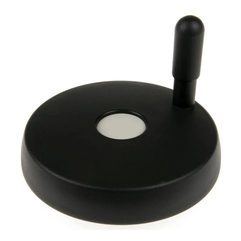 Elesa Black Technopolymer High-Impact Resistant Revolving Hand Wheel, 125 mm Diameter 72701