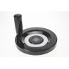 Elesa Black Duroplast Revolving Hand Wheel 100 mm Diameter 73710