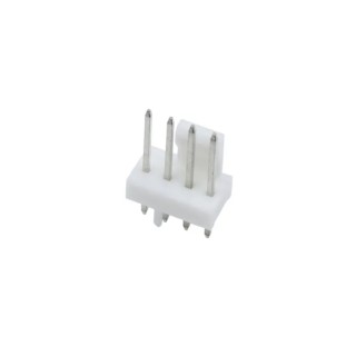Molex KK 254 Series Vertical Through Hole Pin Header 4 Contacts 2.54 mm Pitch 1 Row Unshrouded 470531000