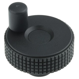 Elesa Black Technopolymer Revolving Handle Hand Wheel 50 mm Diameter 34498-C9