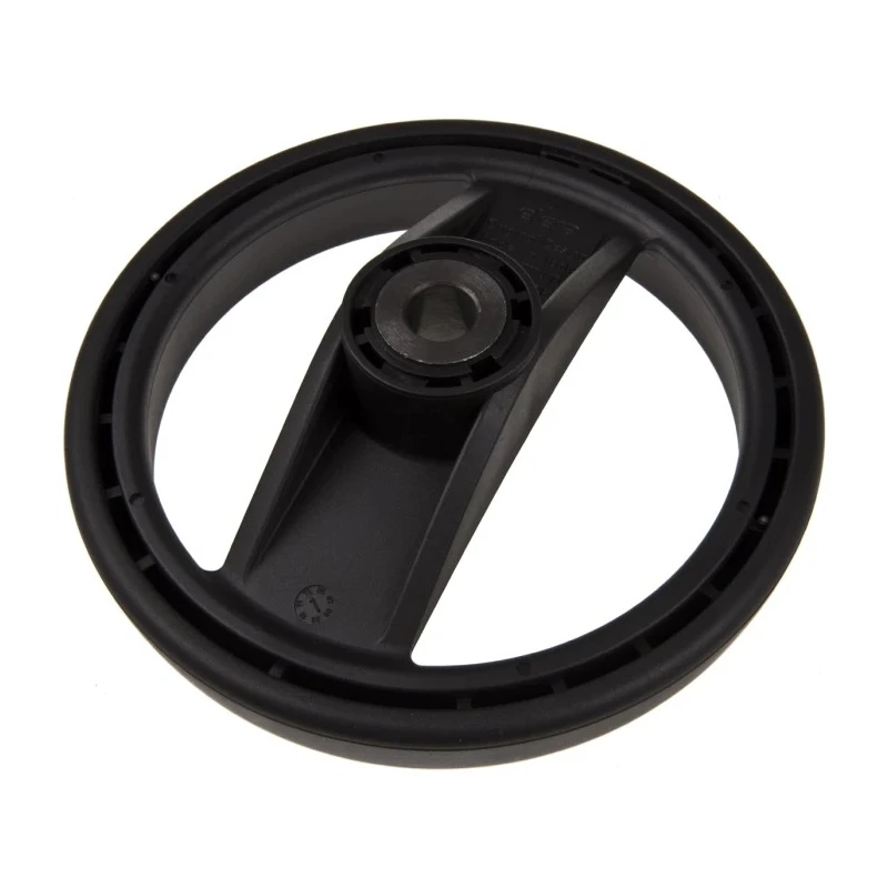 Elesa Black Technopolymer Spoked Hand Wheel, 160 mm Diameter, Steel Insert 78711
