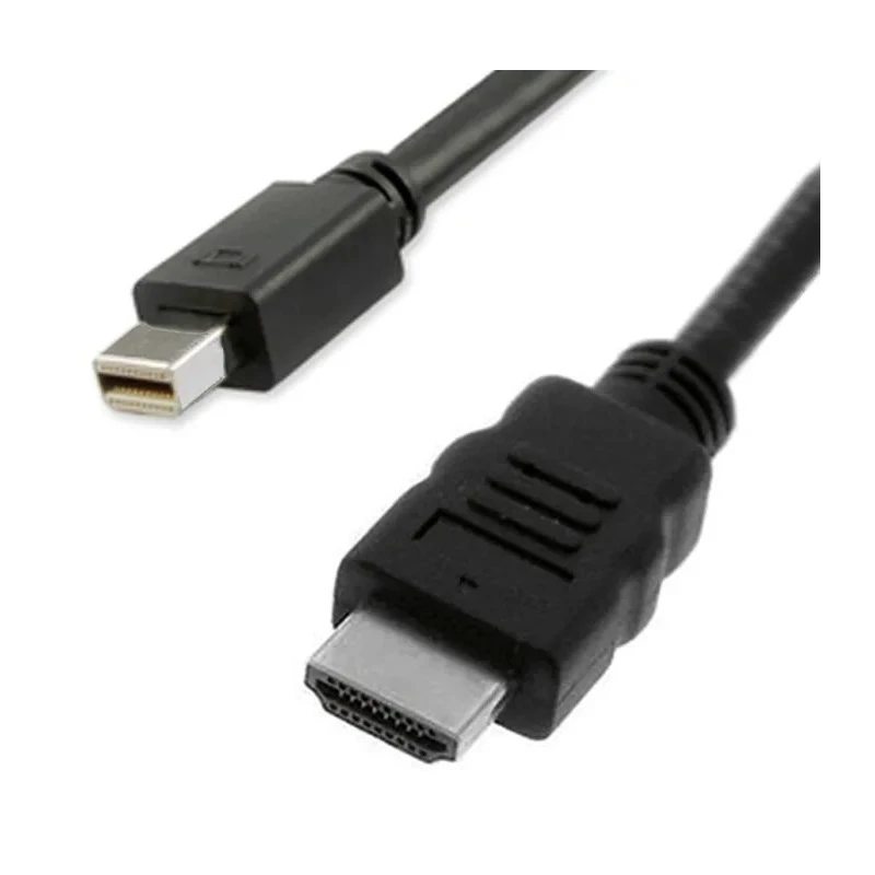 RS PRO Male Mini DisplayPort to Male HDMI Polyvinyl Chloride DisplayPort Cable 4.5 m 144-8608