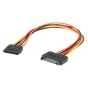 Roline Female SATA to Male Straight SATA Cable 300 mm 11.03.1042-25