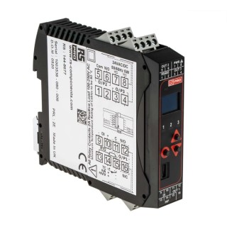 RS PRO DIN Rail PID Temperature Controller 1 Input 2 Output Relay 240V AC On-Off 144-8677