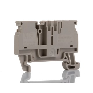Weidmüller A Series DIN Rail Terminal Block Beige, 2.5mm², 1-Level, Push-in, ATEX 1521850000