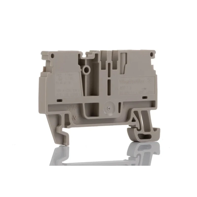 Weidmüller A Series DIN Rail Terminal Block Beige, 2.5mm², 1-Level, Push-in, ATEX 1521850000