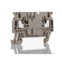 Weidmüller A Series DIN Rail Terminal Block Beige, 2.5mm², 1-Level, Push-in, ATEX 1521850000