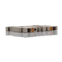 Weidmüller A Series DIN Rail Terminal Block Beige, 2.5mm², 1-Level, Push-in, ATEX 1521850000