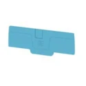 Weidmüller A Series Blue Wemid Material End Cover for Use with Klippon Connect Terminal Blocks 2051910000