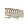 Weidmüller A Series DIN Rail Terminal Block Beige 1.5mm² 1-Level Push-in 1988160000
