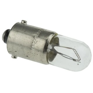 Osram Automotive Incandescent Lamp, Clear, 24V, 4W, BA9S Base, Diameter 8.8mm BA9S