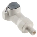Colder Products Hose Connector 9.53 mm ID Threaded Male Polysulfone Body Grey 8.6 bar Pressure HFCD17635