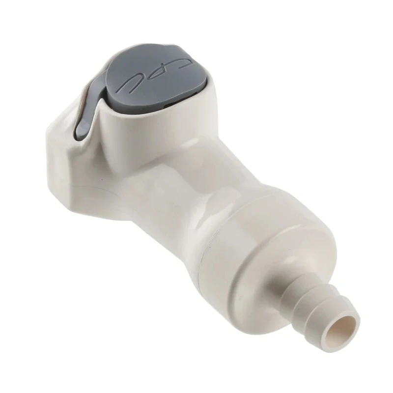 Colder Products Hose Connector 9.53 mm ID Threaded Male Polysulfone Body Grey 8.6 bar Pressure HFCD17635