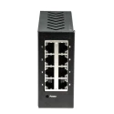 RS PRO Unmanaged 8 Port 10/100 Mbps Ethernet Switch, DIN Rail Mount, Metal Case 144-8676