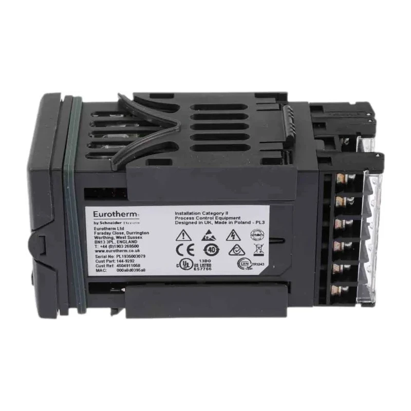 Eurotherm Panel Mount PID Controller 2 Input, 3 Output Triac Output, Relay Form A, Logic I/O, Form C, DC Analogue EPC3016