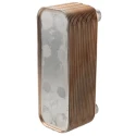 Xylem Liquid Heat Exchanger Brazed Plate Copper Radiator 309.6 mm Height 112 mm Width 24.1 mm Depth LN569510040017