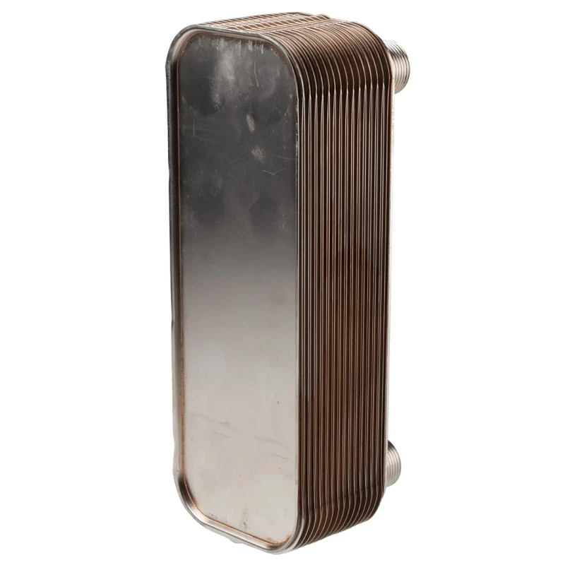 Xylem Liquid Heat Exchanger 30 Cooling Elements Copper Radiator 316L Stainless Steel Tube Connector 232°C Max LN569510030019