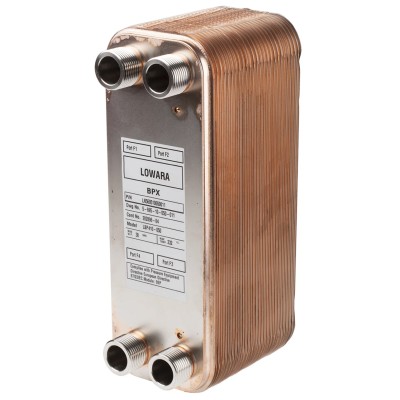 Xylem Liquid Heat Exchanger 309.6 mm Height, 112 mm Width, 24.1 mm Depth, Copper Radiator, BP410 Series LN569510050011