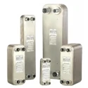 Xylem Brazed Plate Heat Exchanger, 525.4 mm Height, 112 mm Width, 24.1 mm Depth, 30 Cooling Elements, Copper LN569515030013