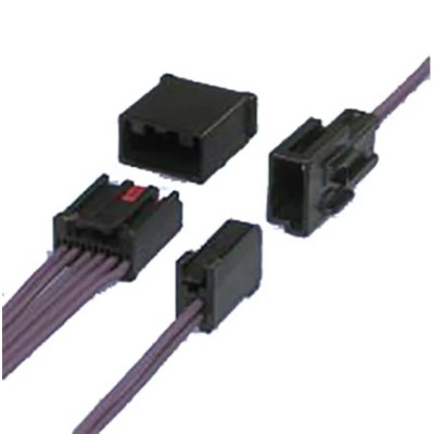 JST AIT-II Automotive Connector Female Black Cable 6 Way Crimp Termination AIT2PB-06-1AK