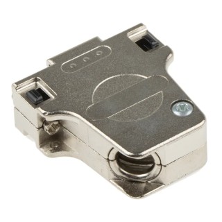 Phoenix Contact Die Cast Zinc Right Angle D-Sub Backshell 15 Way Strain Relief 1419725