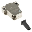 Phoenix Contact Die Cast Zinc Right Angle D-Sub Backshell 15 Way Strain Relief 1419725