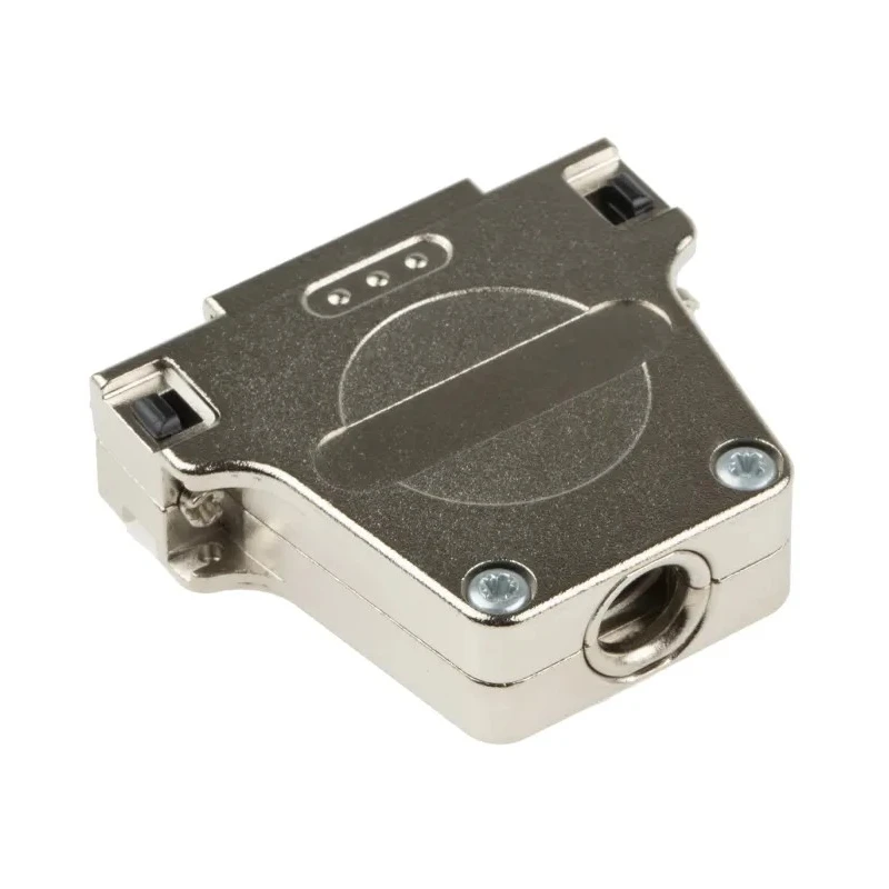 Phoenix Contact Die Cast Zinc Straight D-Sub Backshell, 25 Contacts, Strain Relief, Nickel Plated Housing 1419727