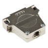 Phoenix Contact Die Cast Zinc Straight D-Sub Backshell, 25 Contacts, Strain Relief, Nickel Plated Housing 1419727