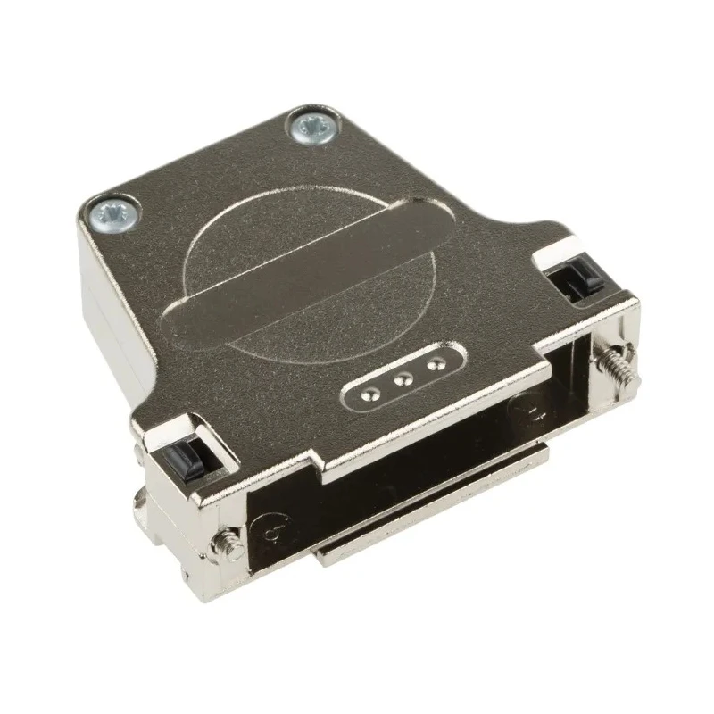Phoenix Contact Die Cast Zinc Straight D-Sub Backshell, 25 Contacts, Strain Relief, Nickel Plated Housing 1419727