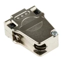 Phoenix Contact DSSC Series Die Cast Zinc Right Angle D-Sub Backshell 9 Way Strain Relief 1419723